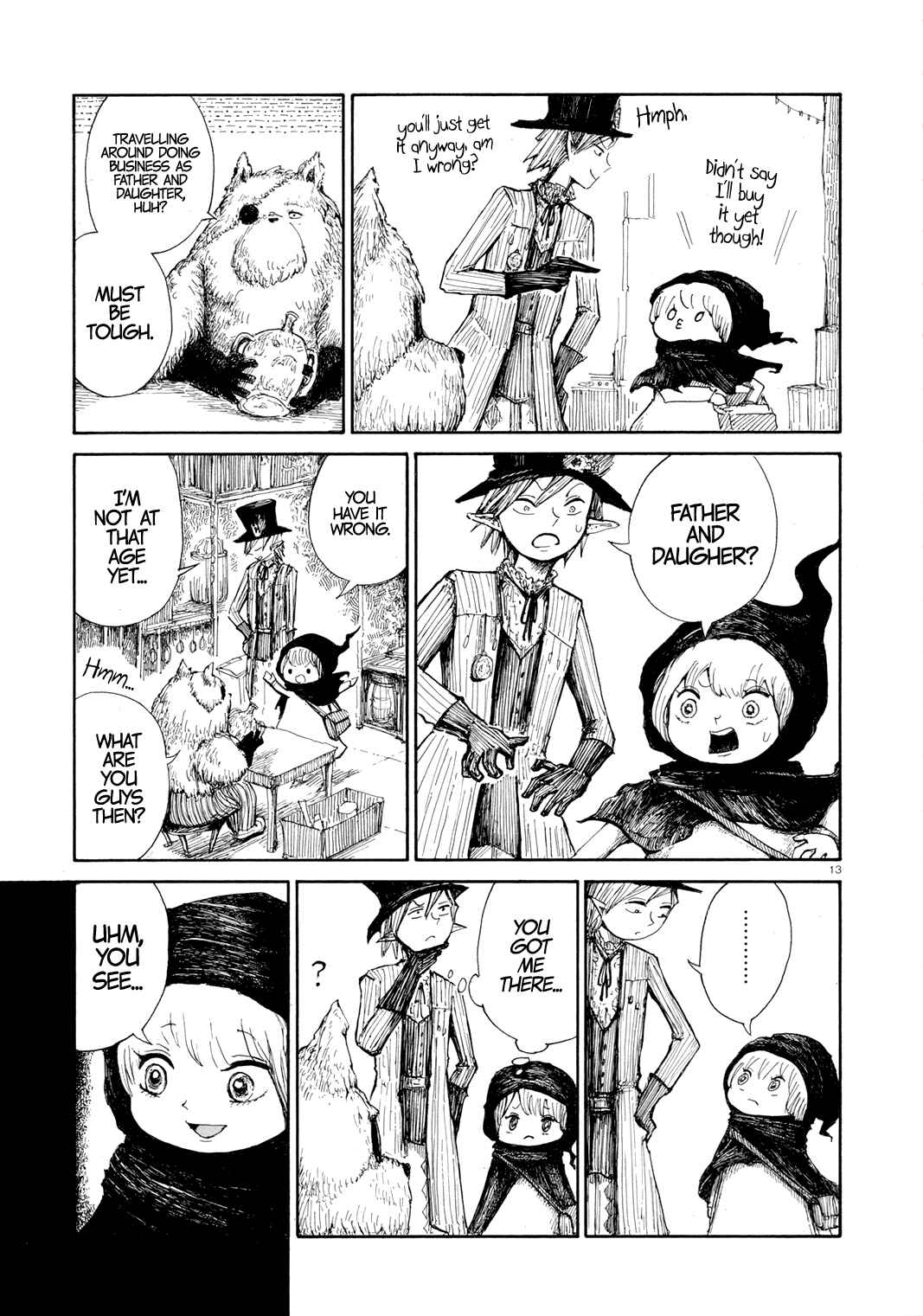 Page 13 Chapter 1 Nicola Traveling Around the Demons’ World