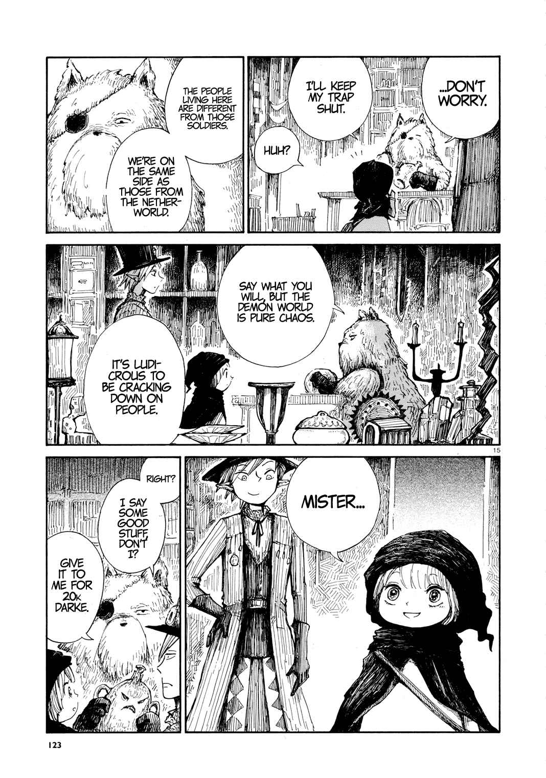 Page 15 Chapter 1 Nicola Traveling Around the Demons’ World