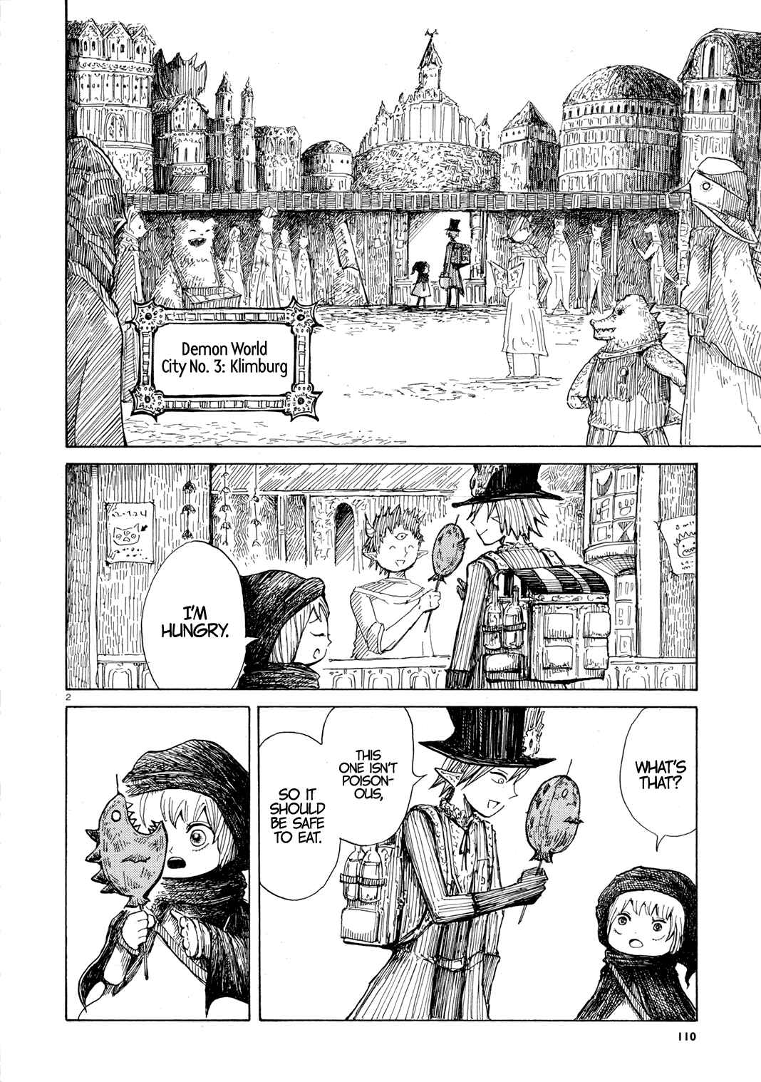 Page 2 Chapter 1 Nicola Traveling Around the Demons’ World