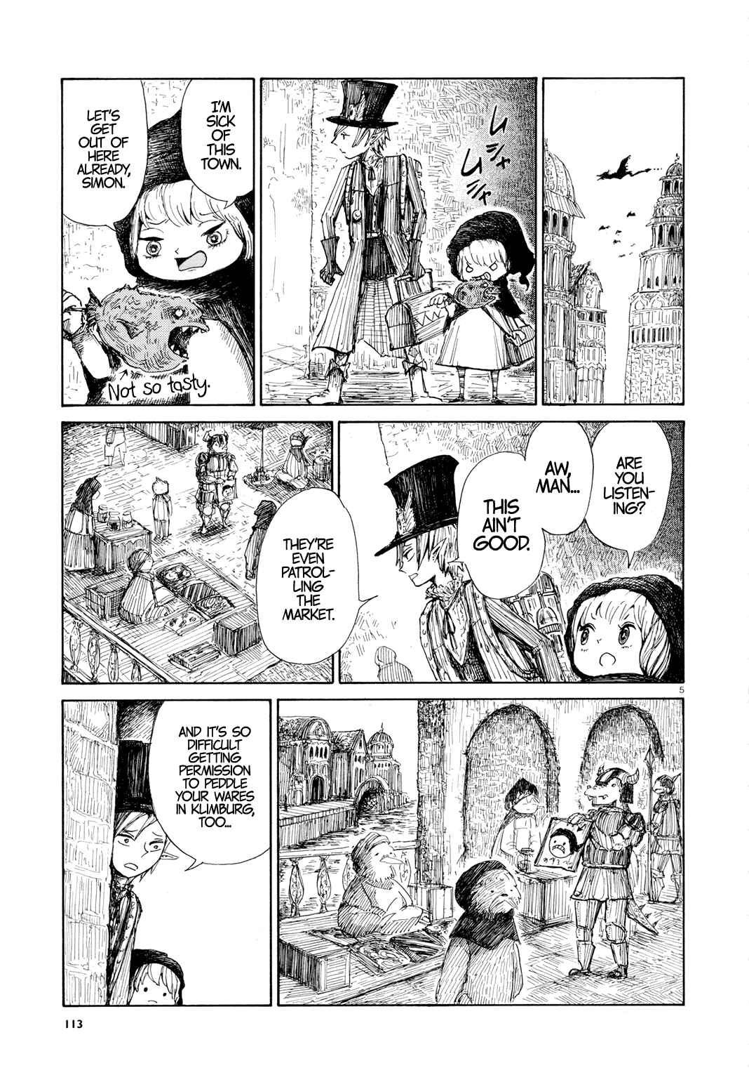 Page 5 Chapter 1 Nicola Traveling Around the Demons’ World
