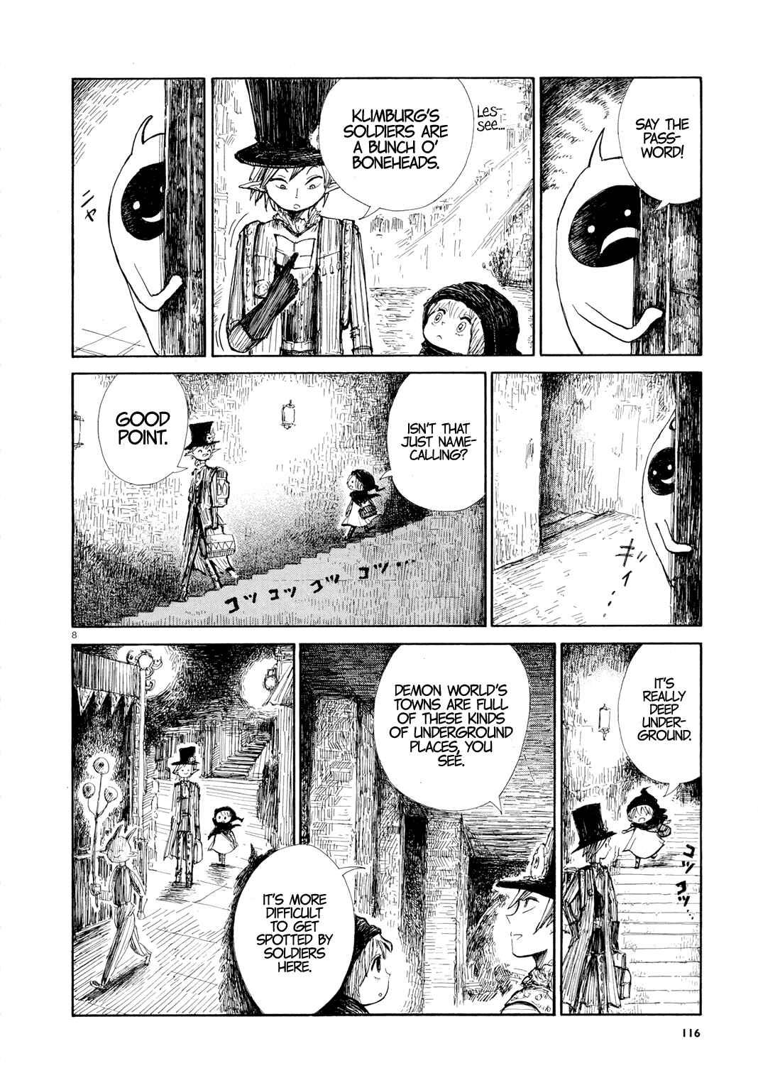 Page 8 Chapter 1 Nicola Traveling Around the Demons’ World