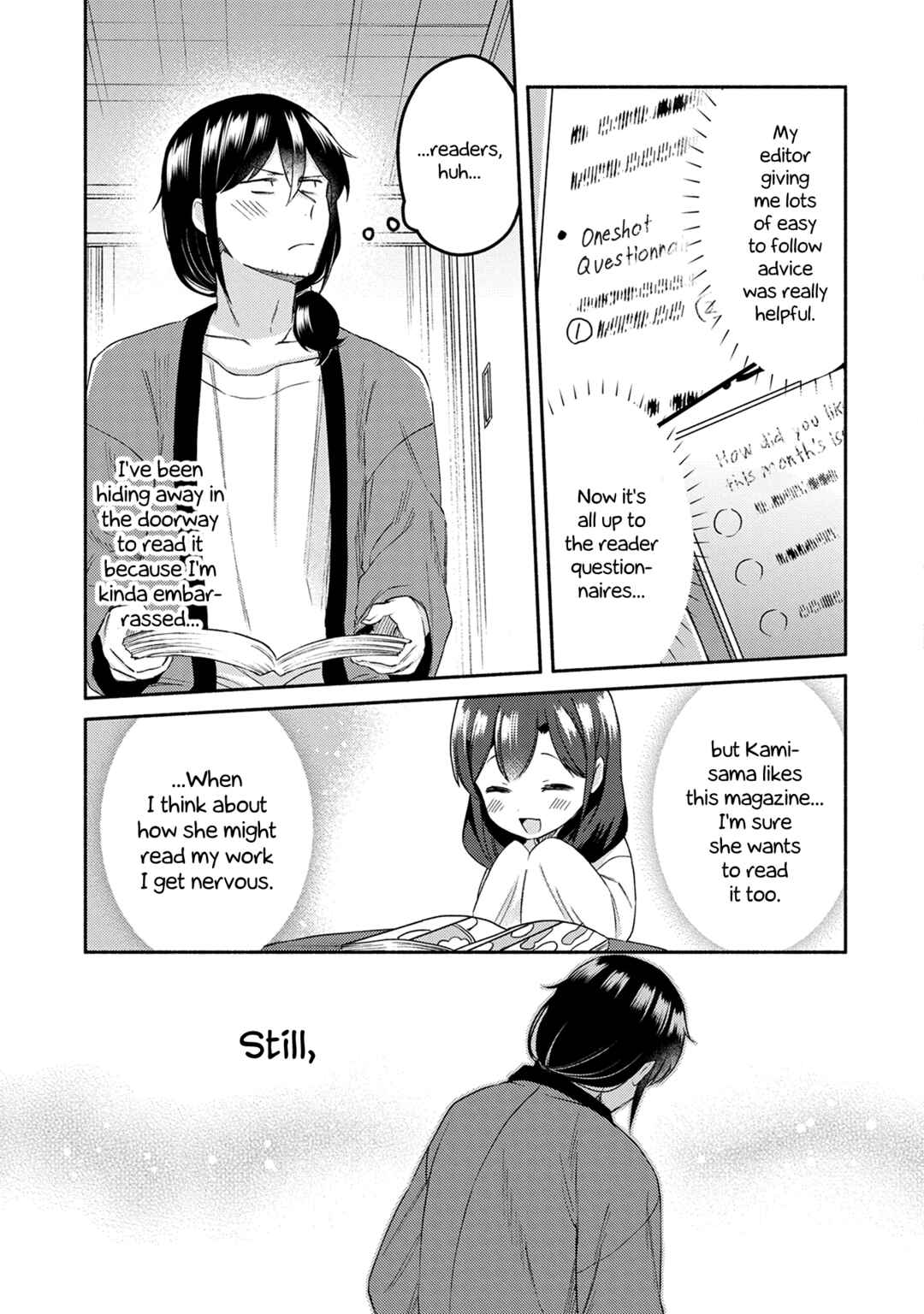 Page 13 Chapter 28 Mangaka-sensei to Zashiki Warashi