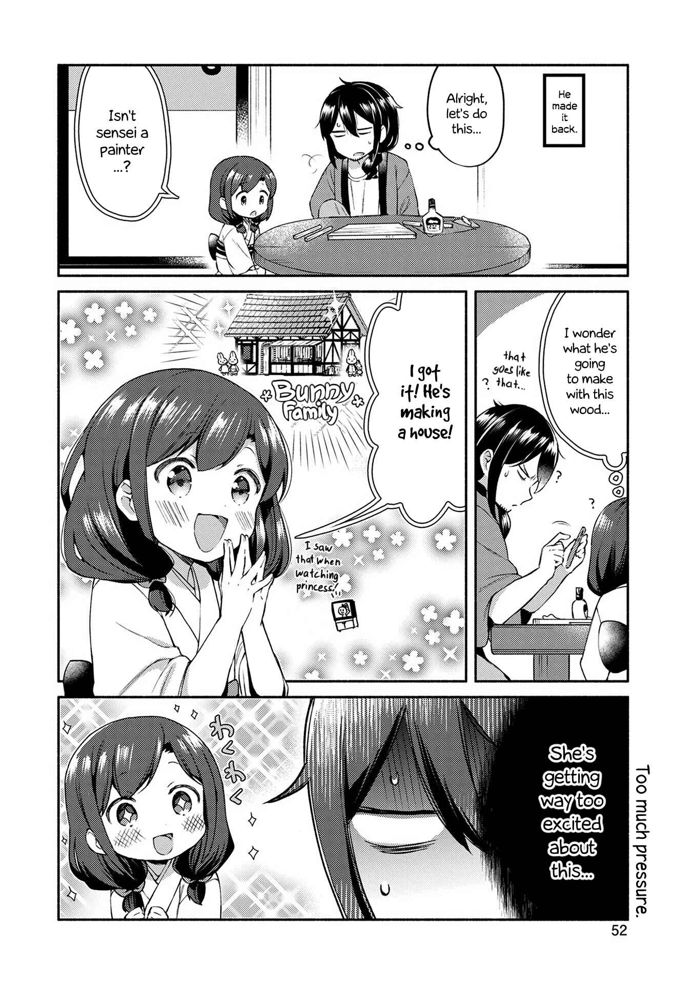Page 8 Chapter 3 Mangaka-sensei to Zashiki Warashi