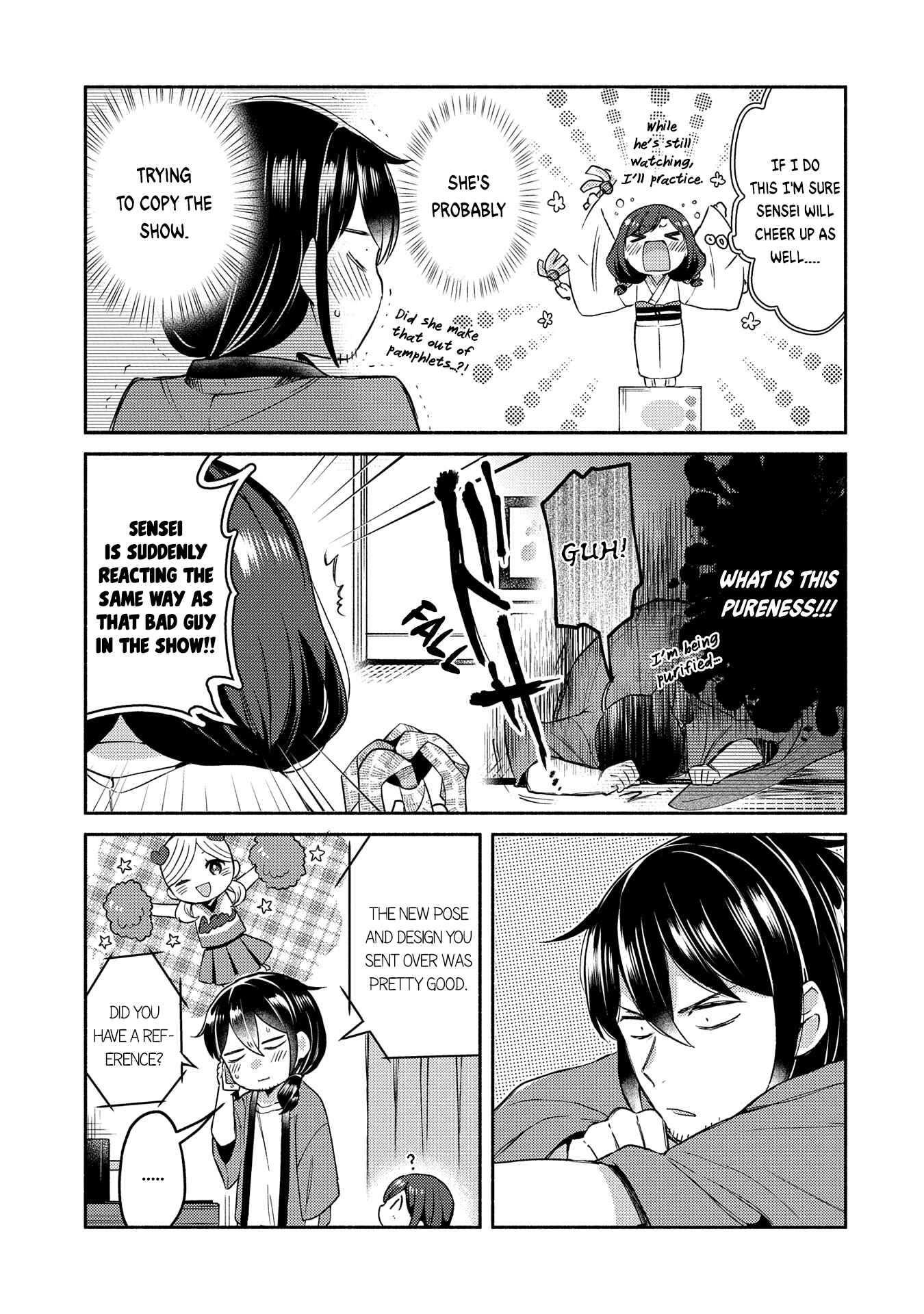 Page 13 Chapter 2 Mangaka-sensei to Zashiki Warashi