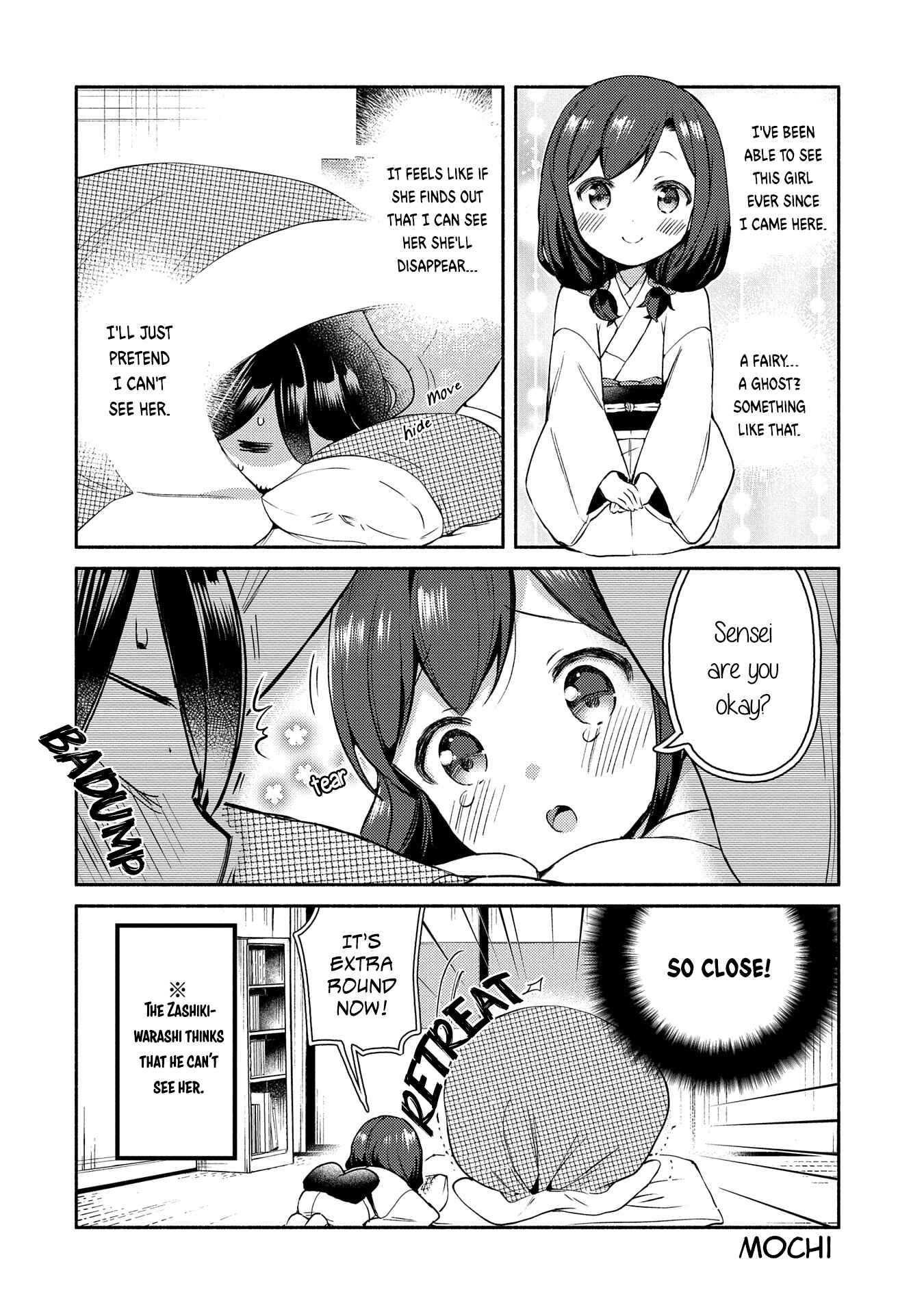 Page 4 Chapter 2 Mangaka-sensei to Zashiki Warashi