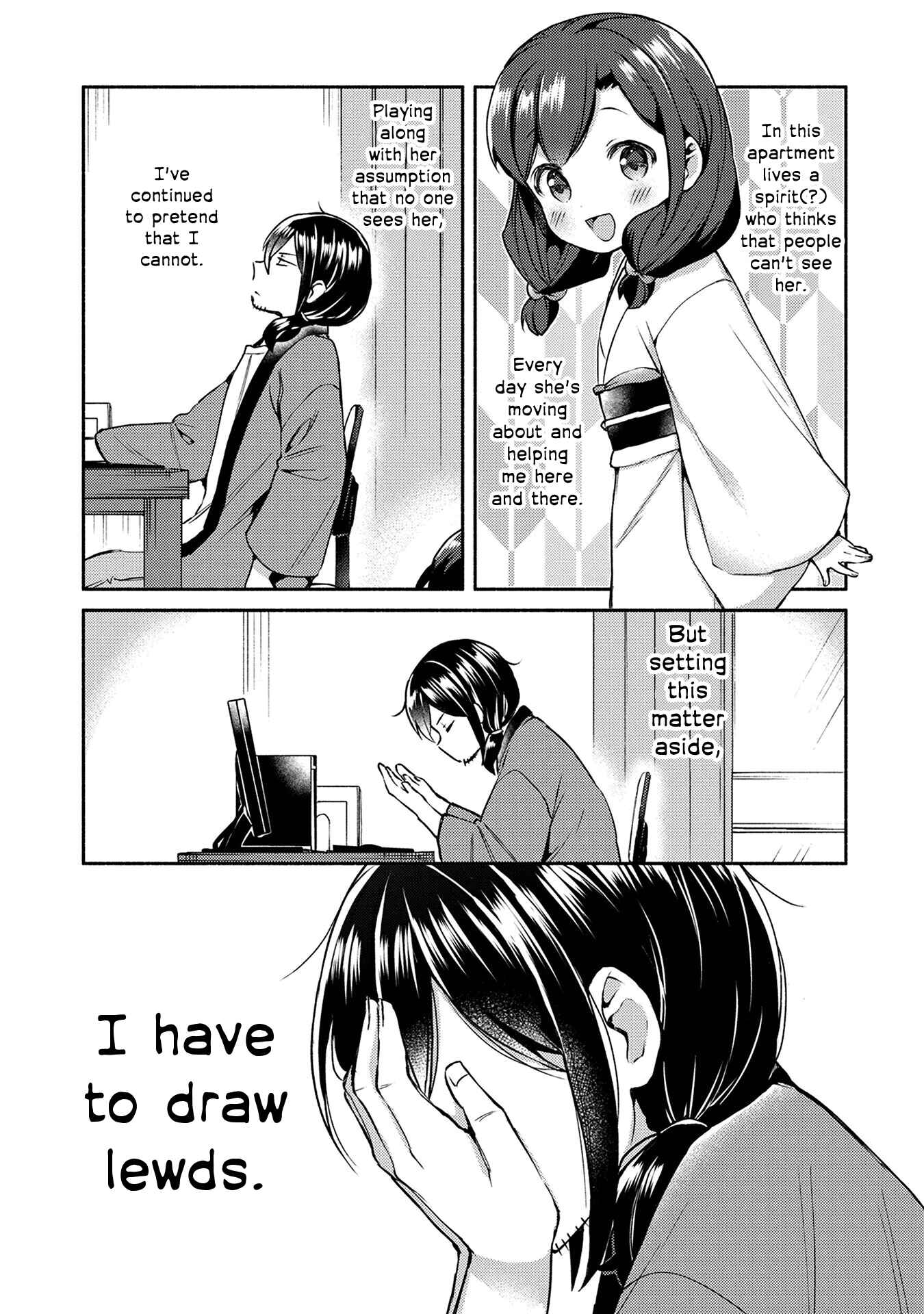Page 1 Chapter 6 Mangaka-sensei to Zashiki Warashi