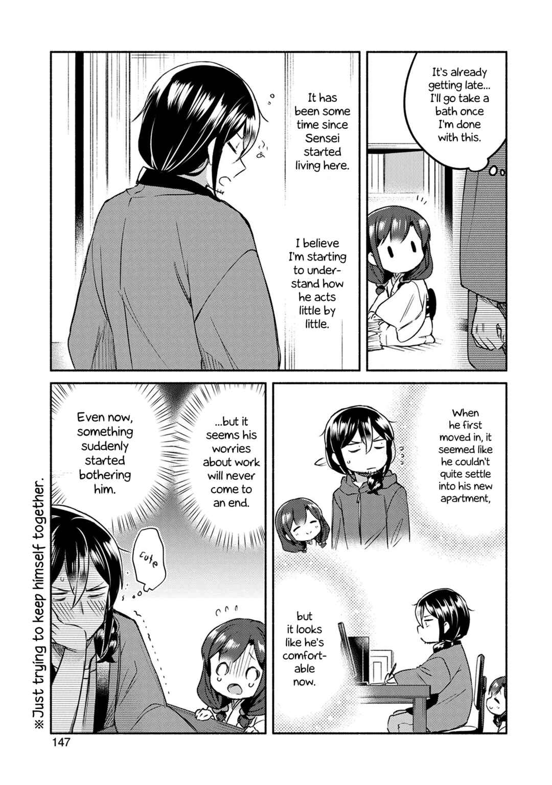 Page 9 Chapter 8 Mangaka-sensei to Zashiki Warashi