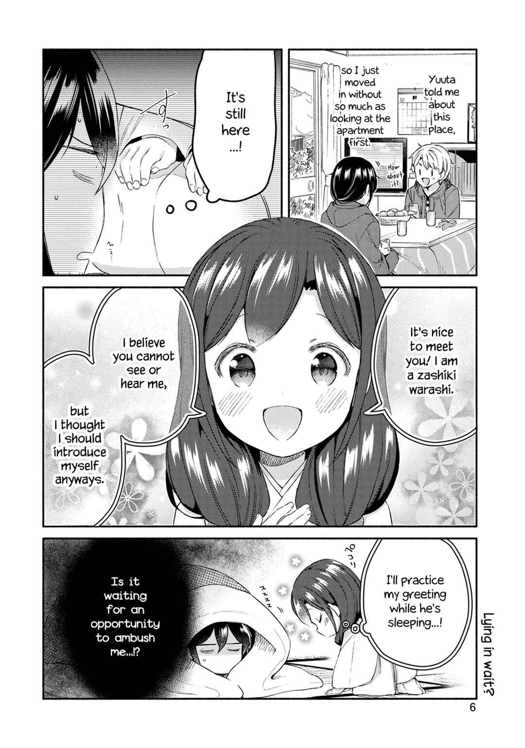 Page 8 Chapter 23 Mangaka-sensei to Zashiki Warashi