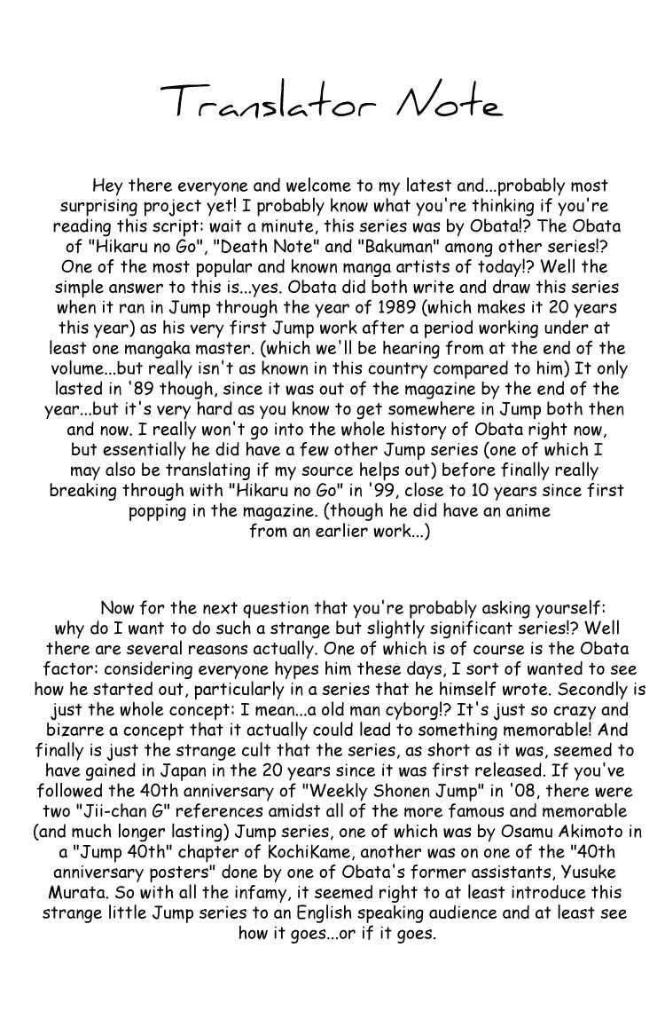 Page 40 Chapter 1 Cyborg Grandpa-G