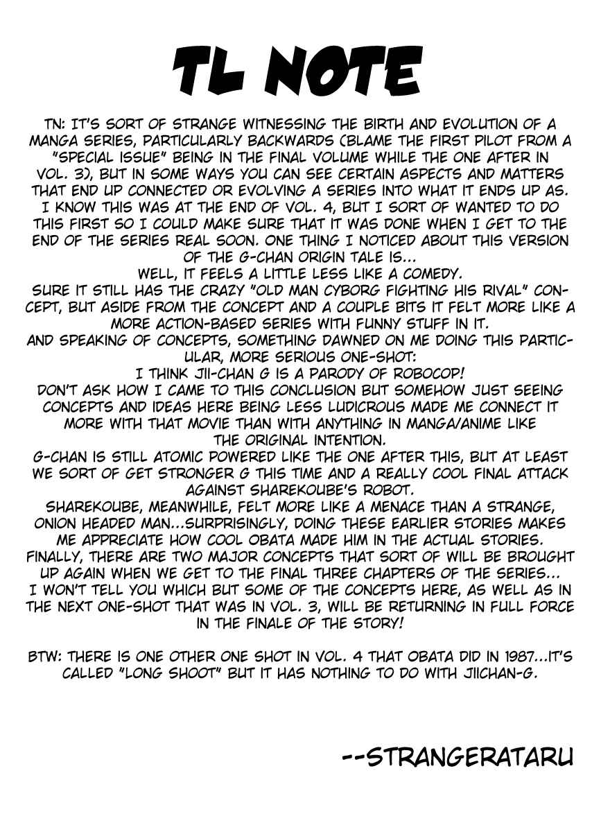 Page 33 Chapter 31.5 Cyborg Grandpa-G