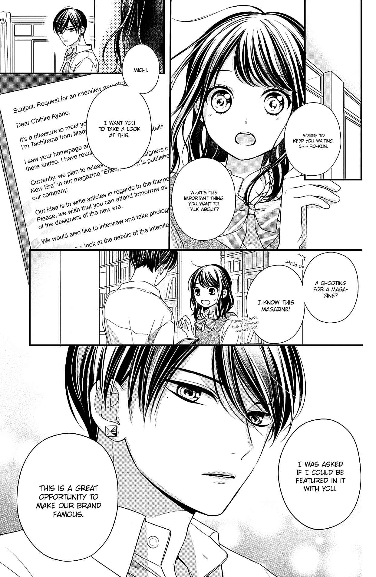 Page 40 Chapter 5 Chihiro-kun wa, Atashi Holic.