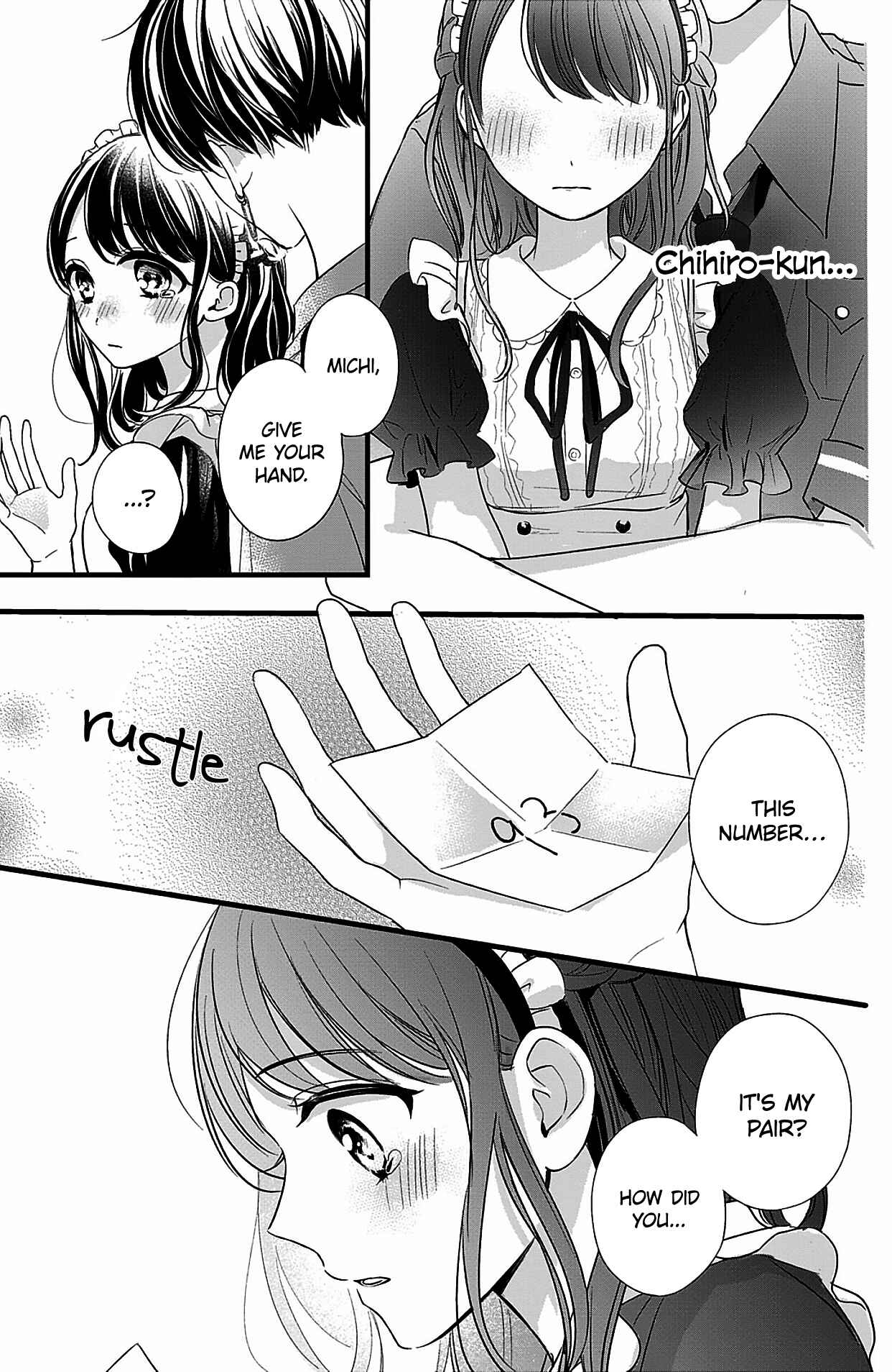 Page 36 Chapter 9 Chihiro-kun wa, Atashi Holic.