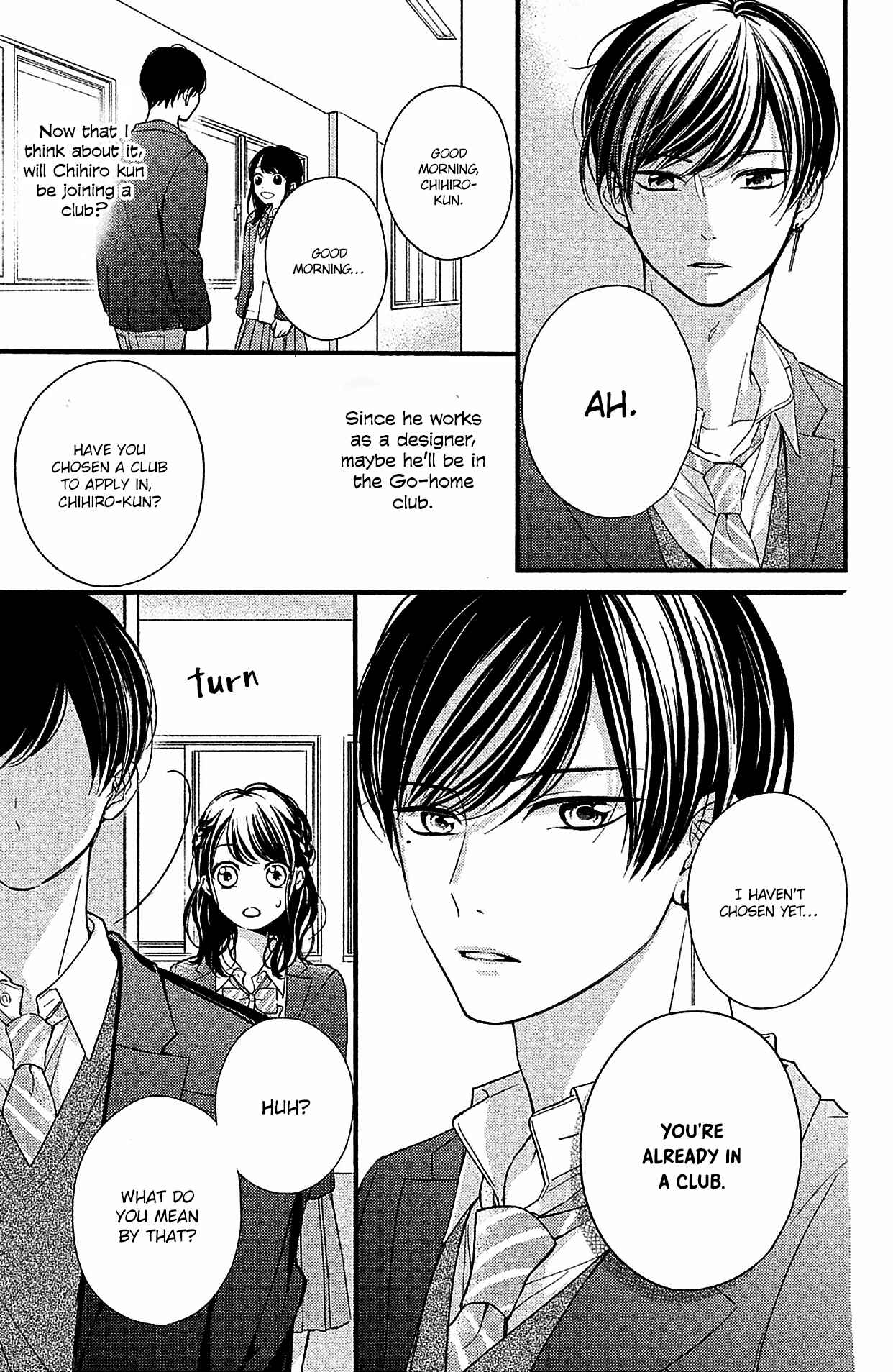 Page 37 Chapter 2 Chihiro-kun wa, Atashi Holic.