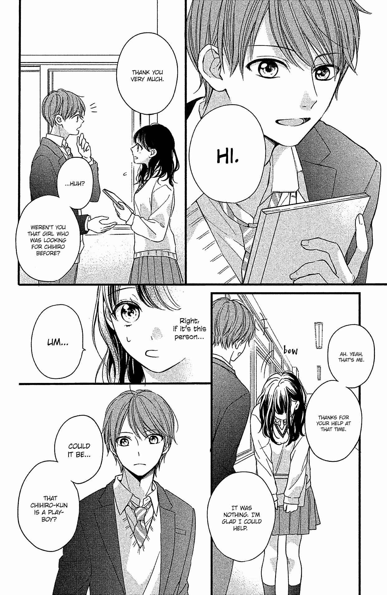 Page 8 Chapter 2 Chihiro-kun wa, Atashi Holic.