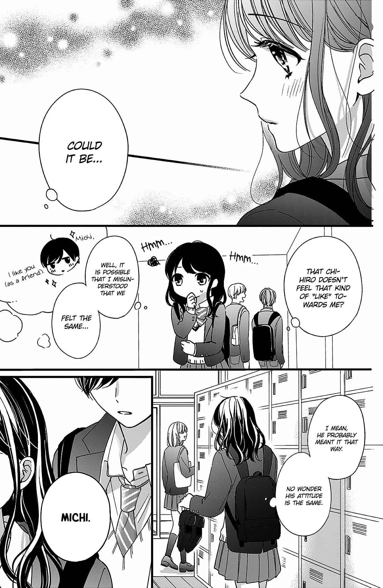 Page 21 Chapter 10 Chihiro-kun wa, Atashi Holic.