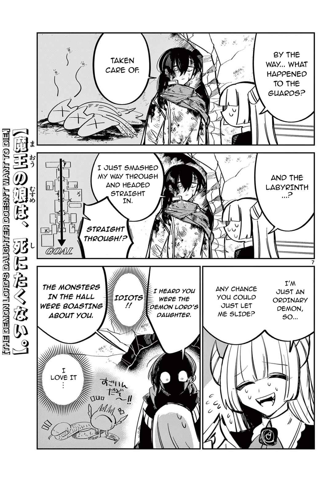 Page 8 Chapter Unknown_9836 Maou no Musume wa, Shinitakunai.