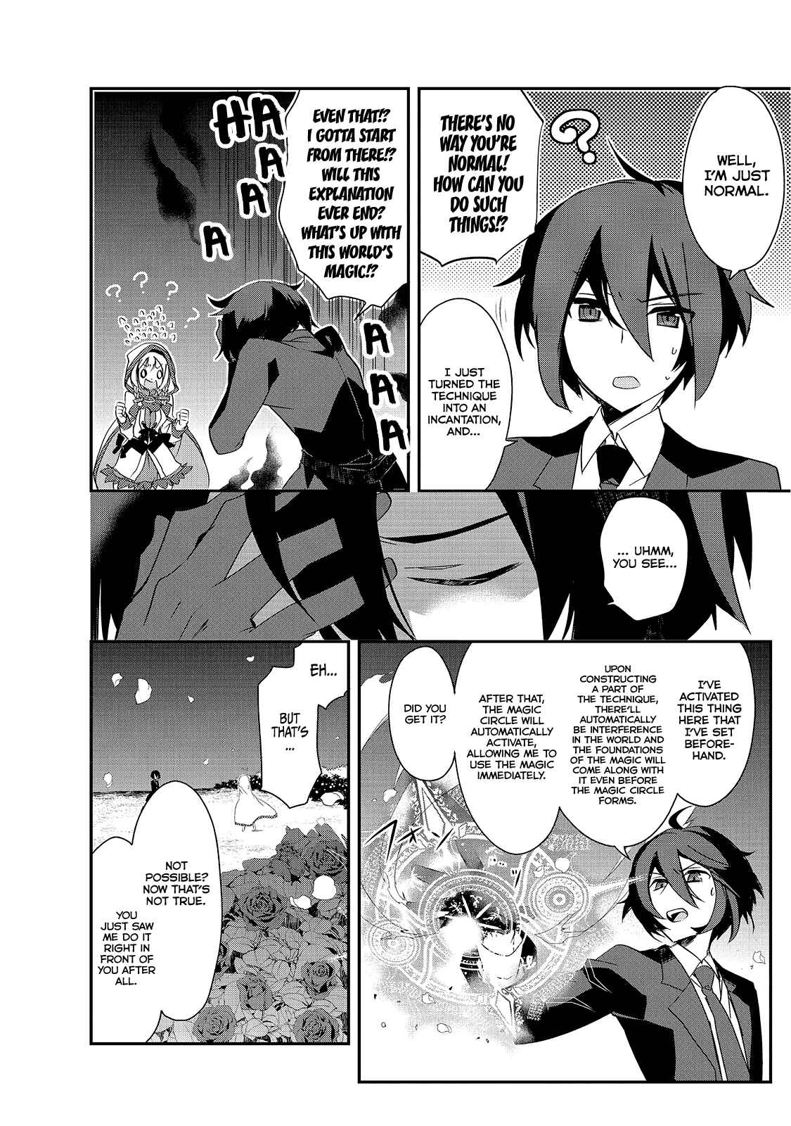 Page 8 Chapter 4 The Magic in this Other World is Too Far Behind!