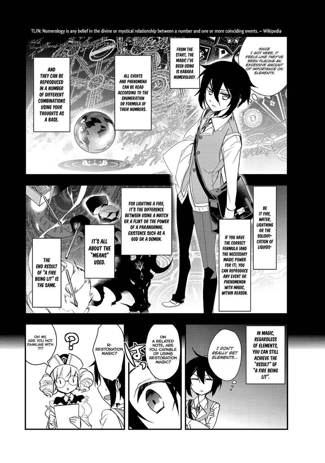 Page 22 Chapter 9 The Magic in this Other World is Too Far Behind!