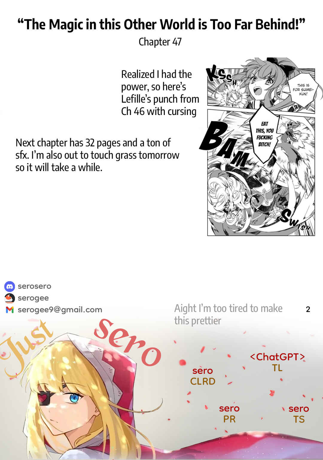 Page 22 Chapter 47 The Magic in this Other World is Too Far Behind!