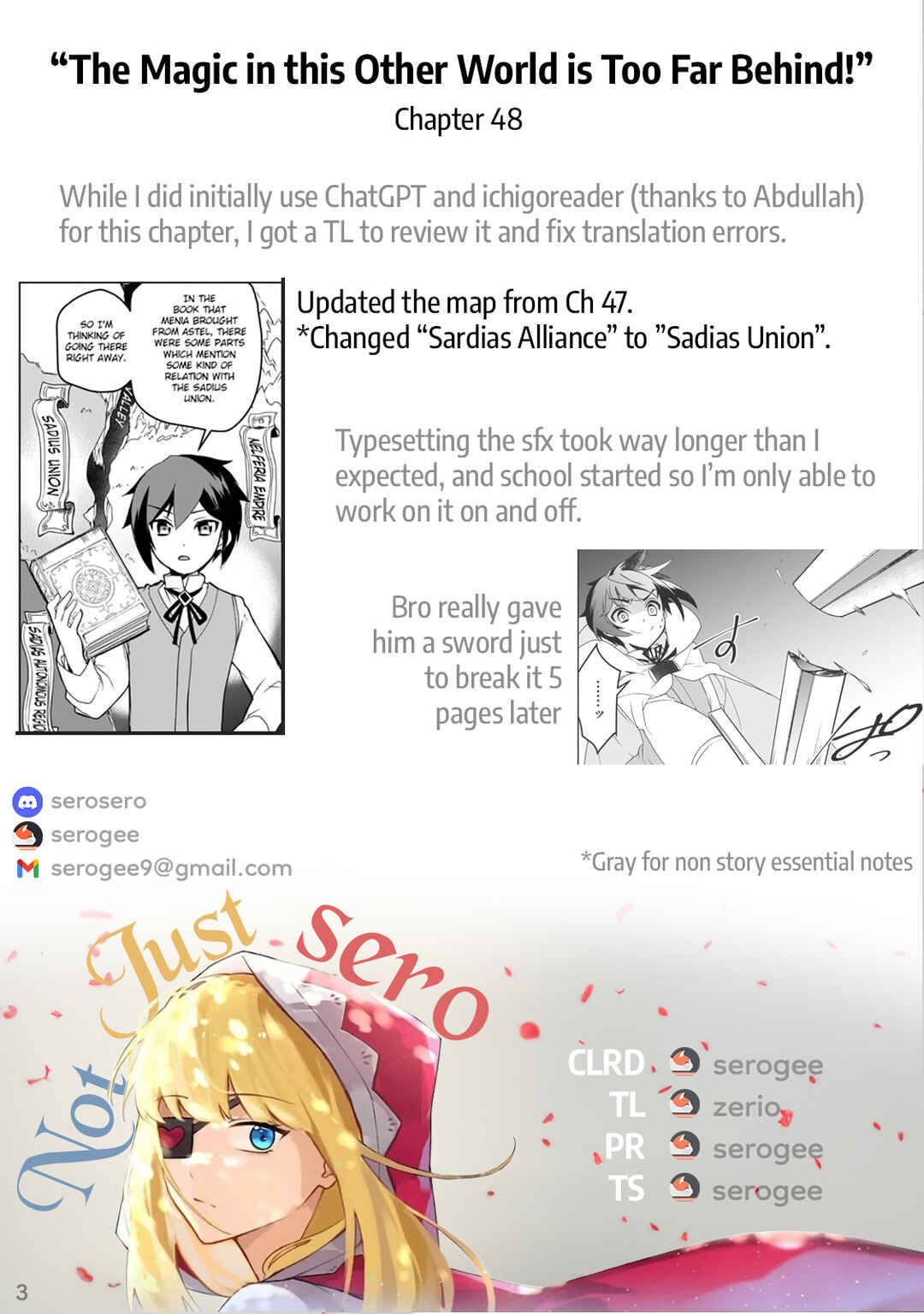 Page 33 Chapter 48 The Magic in this Other World is Too Far Behind!