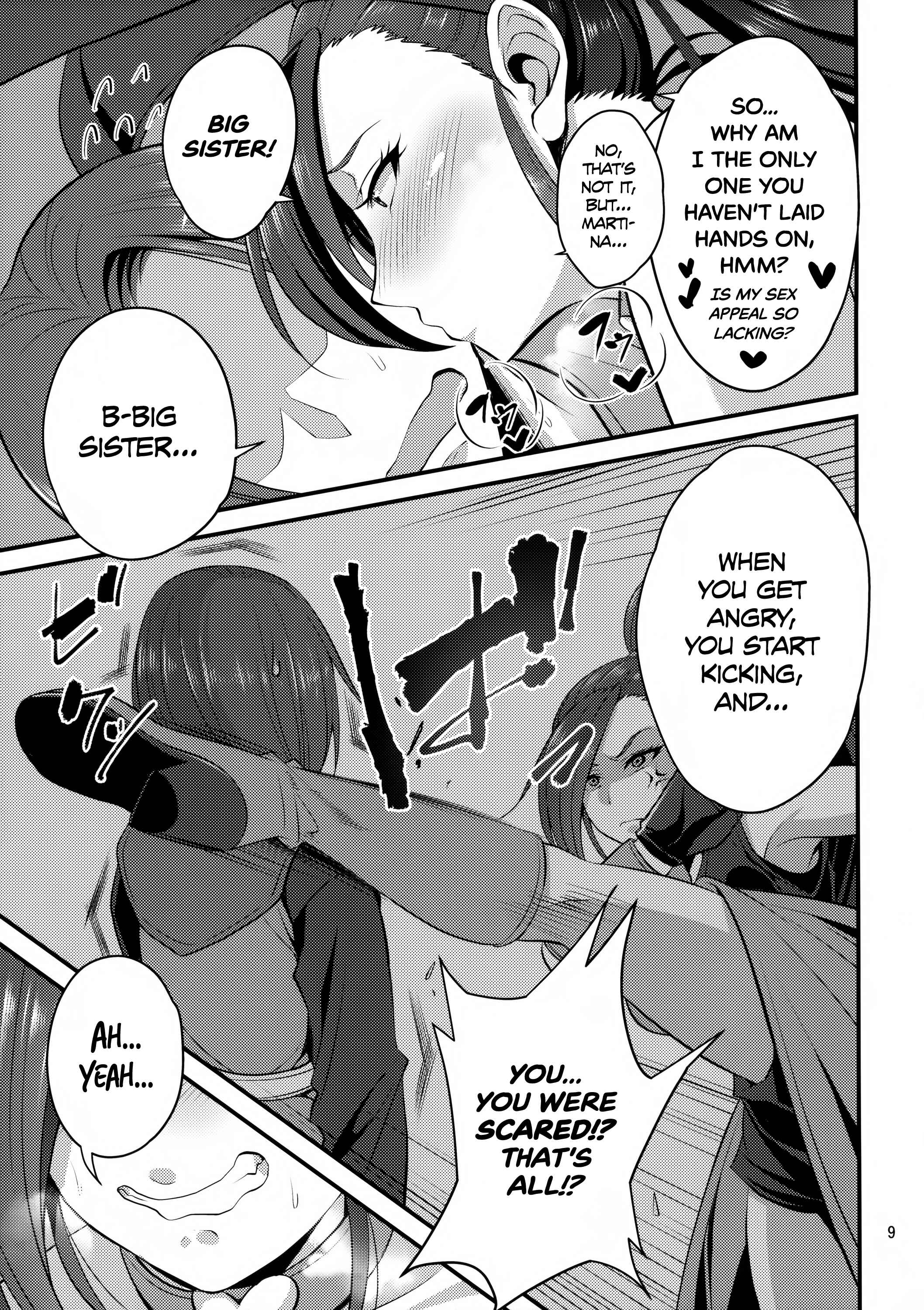 Page 8 Chapter Unknown_48d6 Dragon Quest XI - Big Sis Martinas Tribulation (Doujinshi)