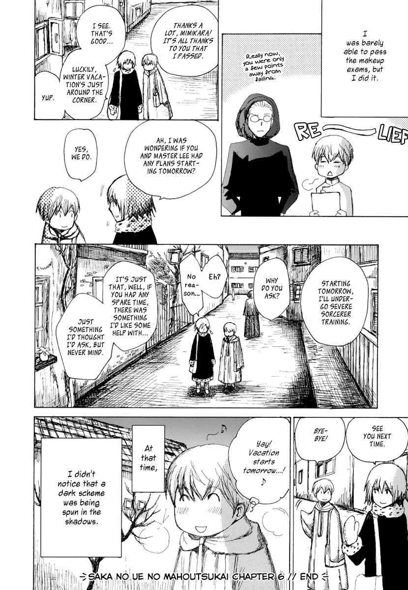 Page 25 Chapter 6 Saka no Ue no Mahoutsukai