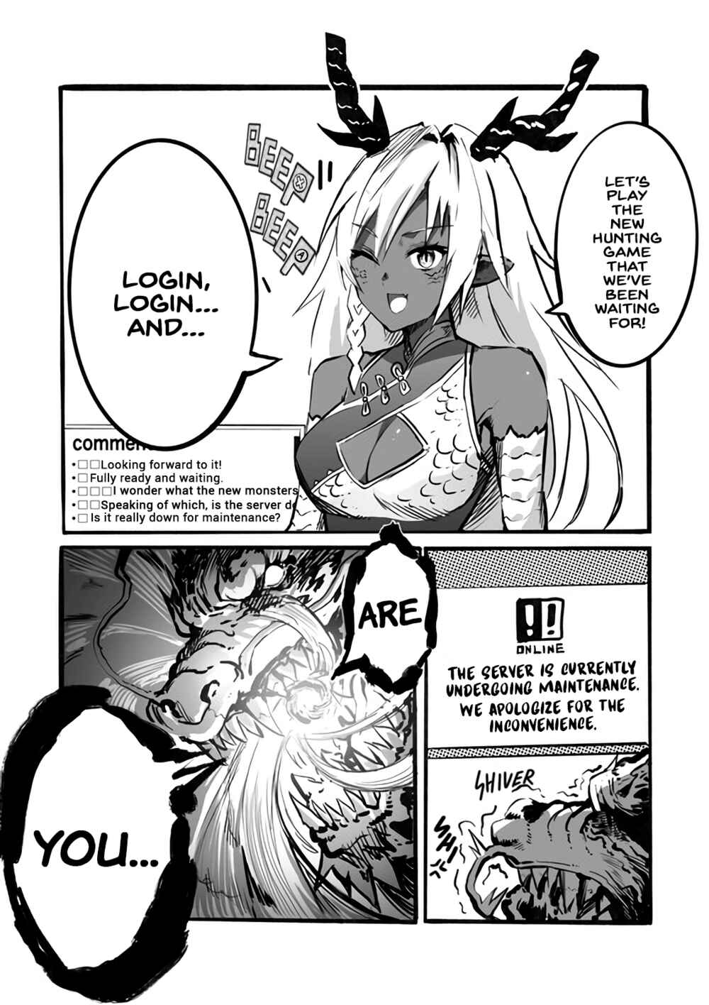 Page 1 Chapter 2 The Four Gods Who Will Really Debut as VTubers in 100 Days