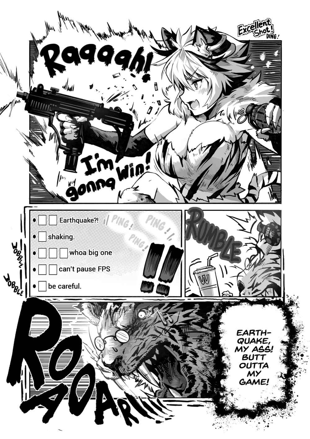Page 1 Chapter 4 The Four Gods Who Will Really Debut as VTubers in 100 Days