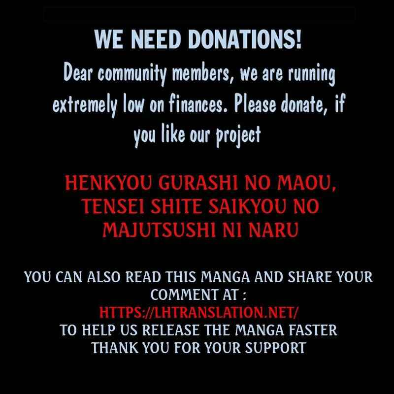 Page 30 Chapter 20 Henkyou Gurashi no Maou, Tensei shite Saikyou no Majutsushi ni naru