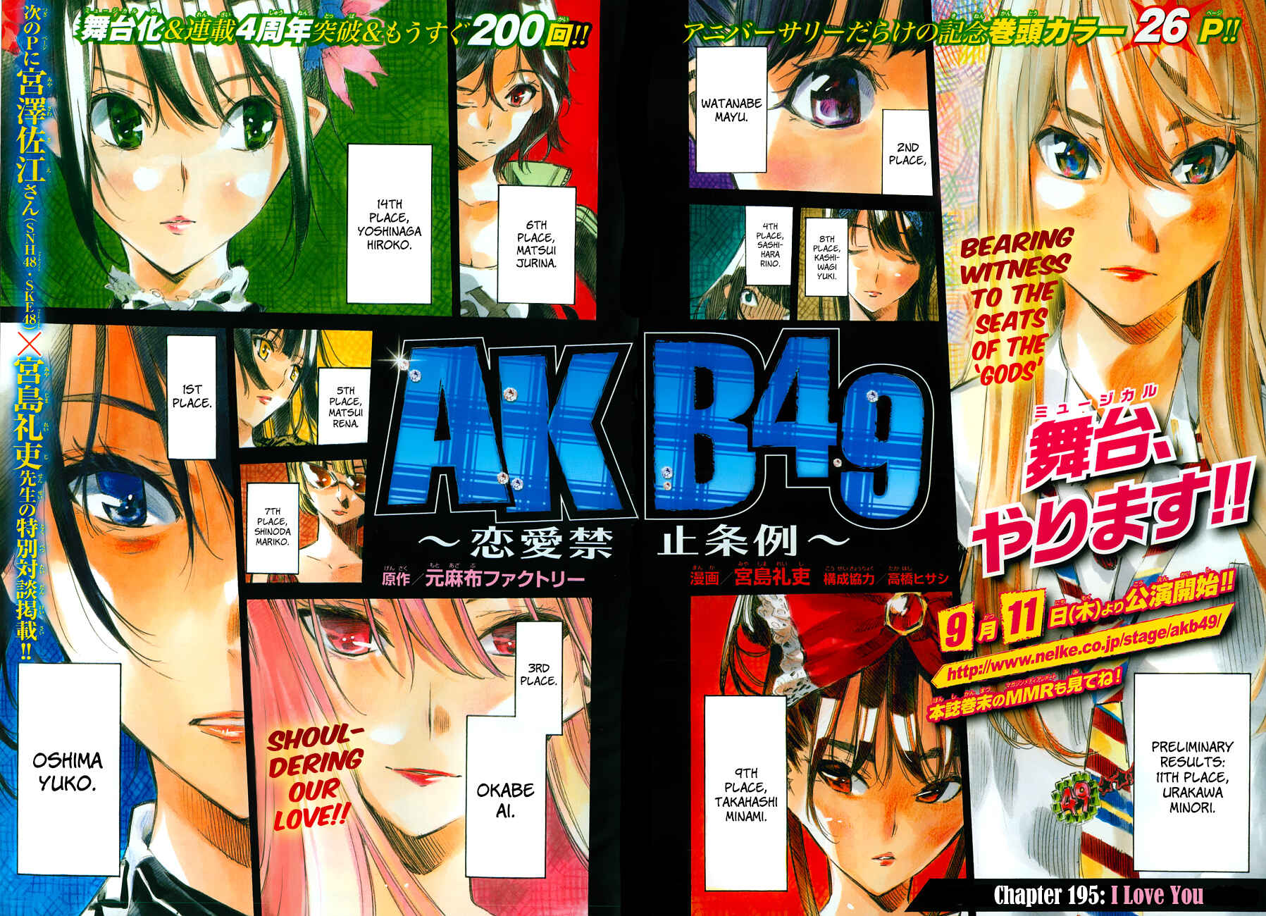 Page 2 Chapter 195 AKB49: Renai Kinshi Jourei