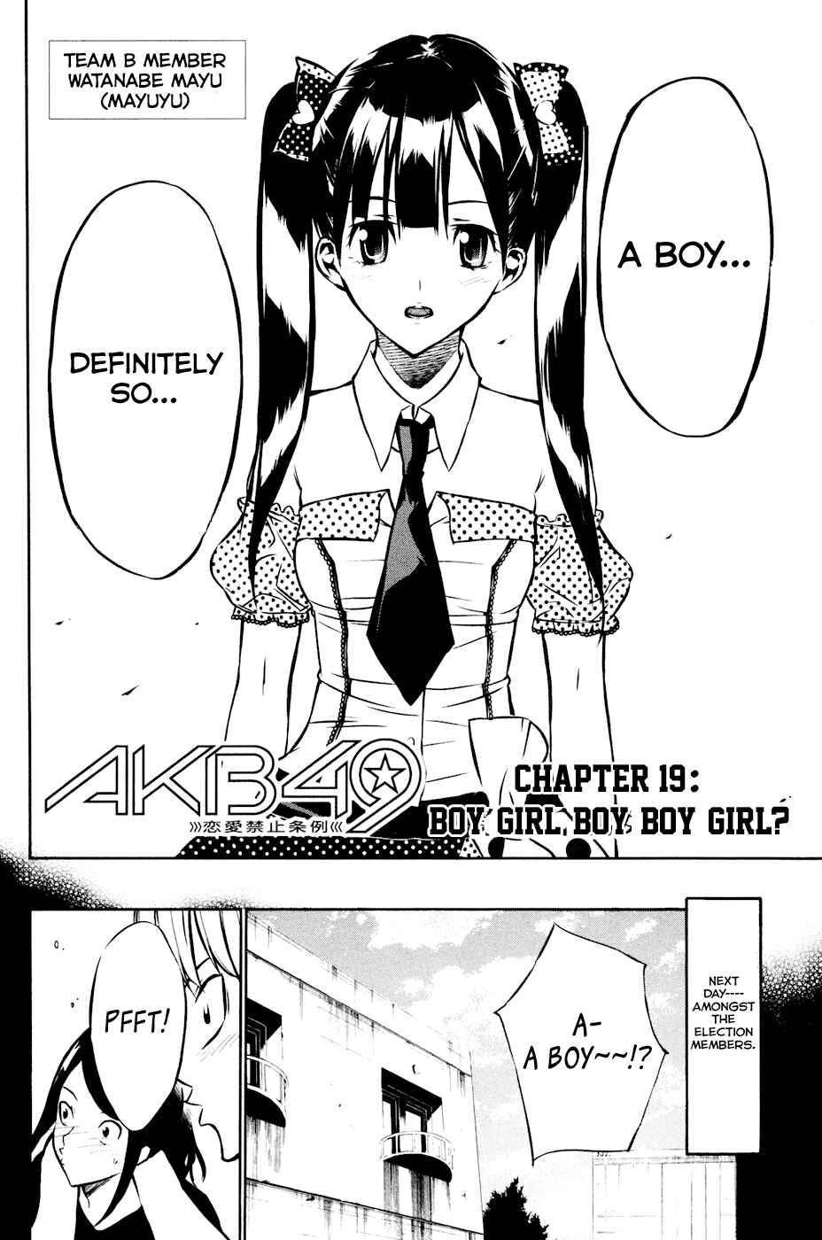 Page 4 Chapter 19 AKB49: Renai Kinshi Jourei