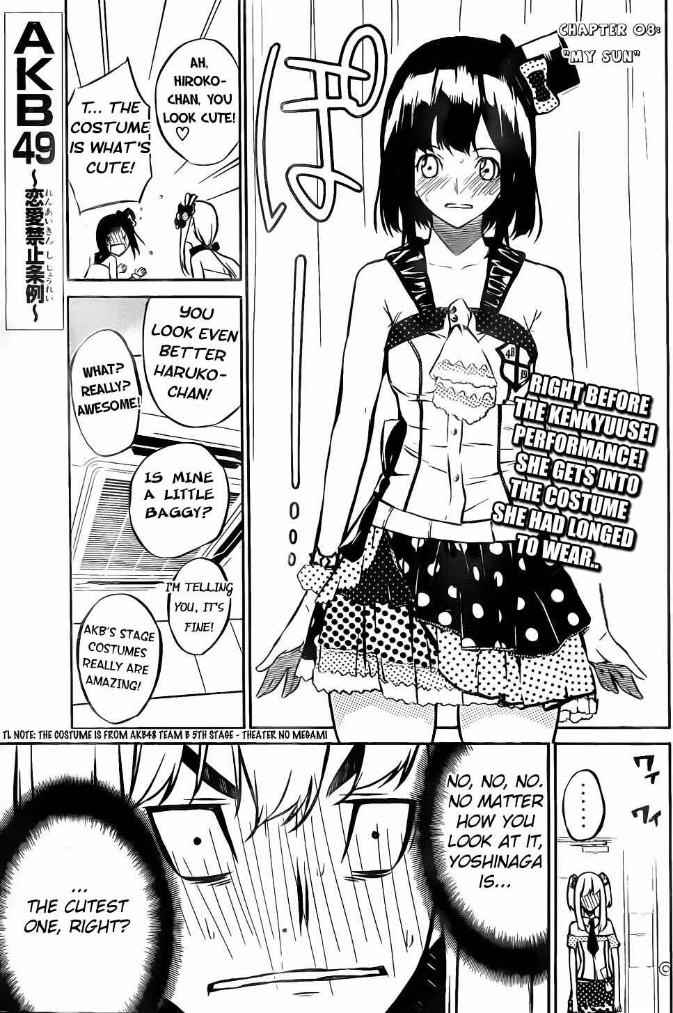 Page 1 Chapter 8 AKB49: Renai Kinshi Jourei
