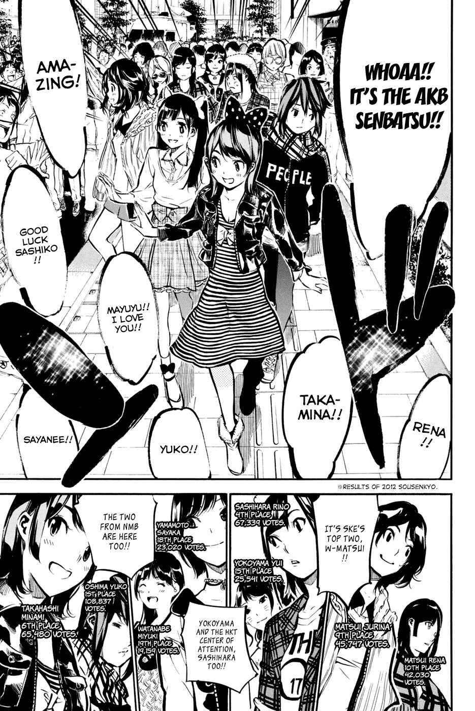 Page 13 Chapter 180 AKB49: Renai Kinshi Jourei