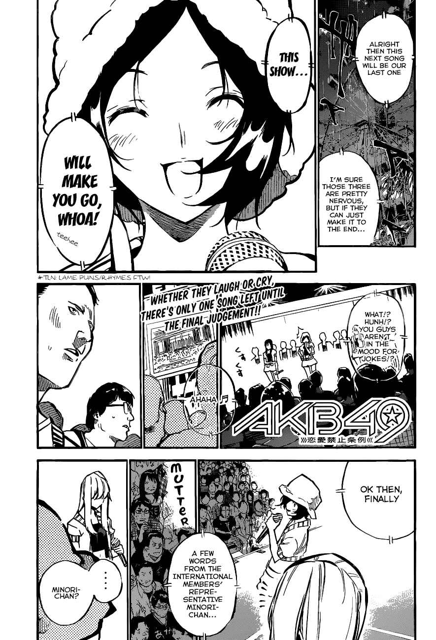 Page 2 Chapter 136 AKB49: Renai Kinshi Jourei