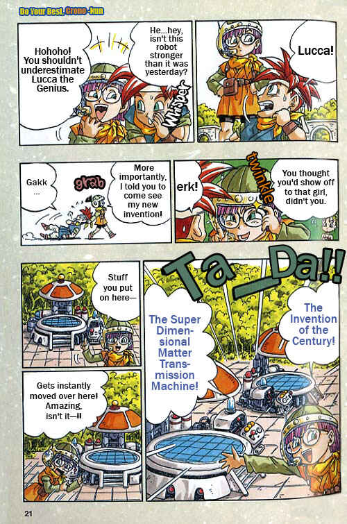 Page 9 Chapter Unknown_fce6 Chrono Trigger: Do Your Best, Chrono-kun!