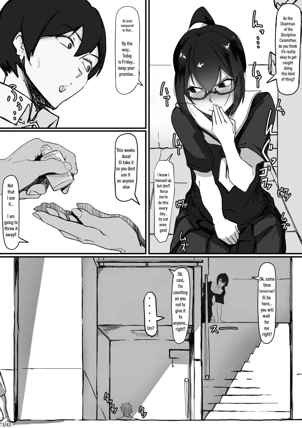 Page 4 Chapter 2 Fuuki Iinchou wa Kusuri ni Yowai
