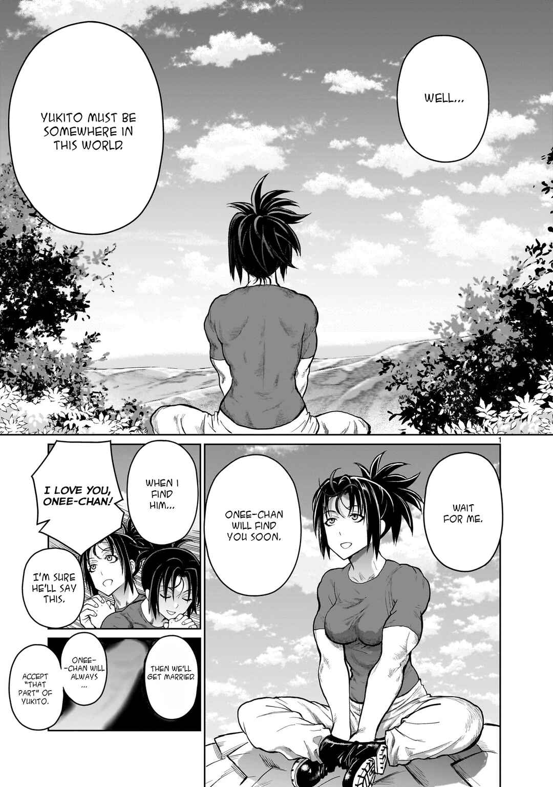 Page 1 Chapter 2 Kaminaki Sekai no Onee-chan Katsudou
