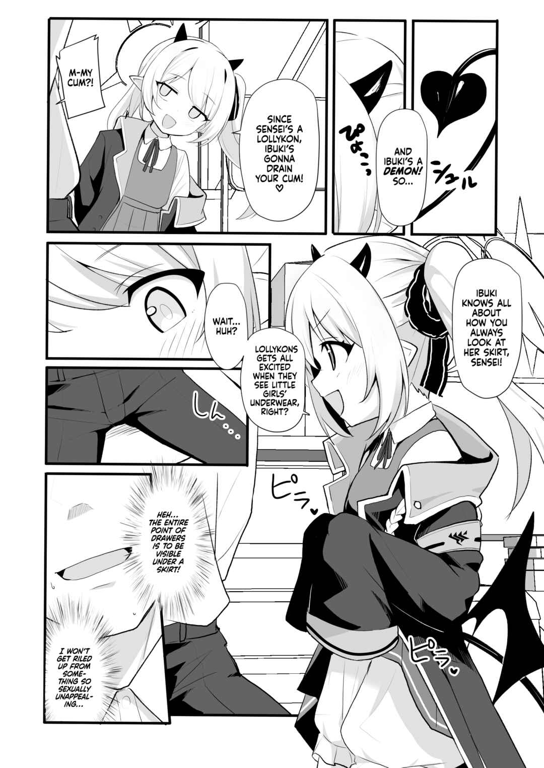 Page 4 Chapter Unknown_91d2 Blue Archive - Ibuki Wants To Play With You Today!