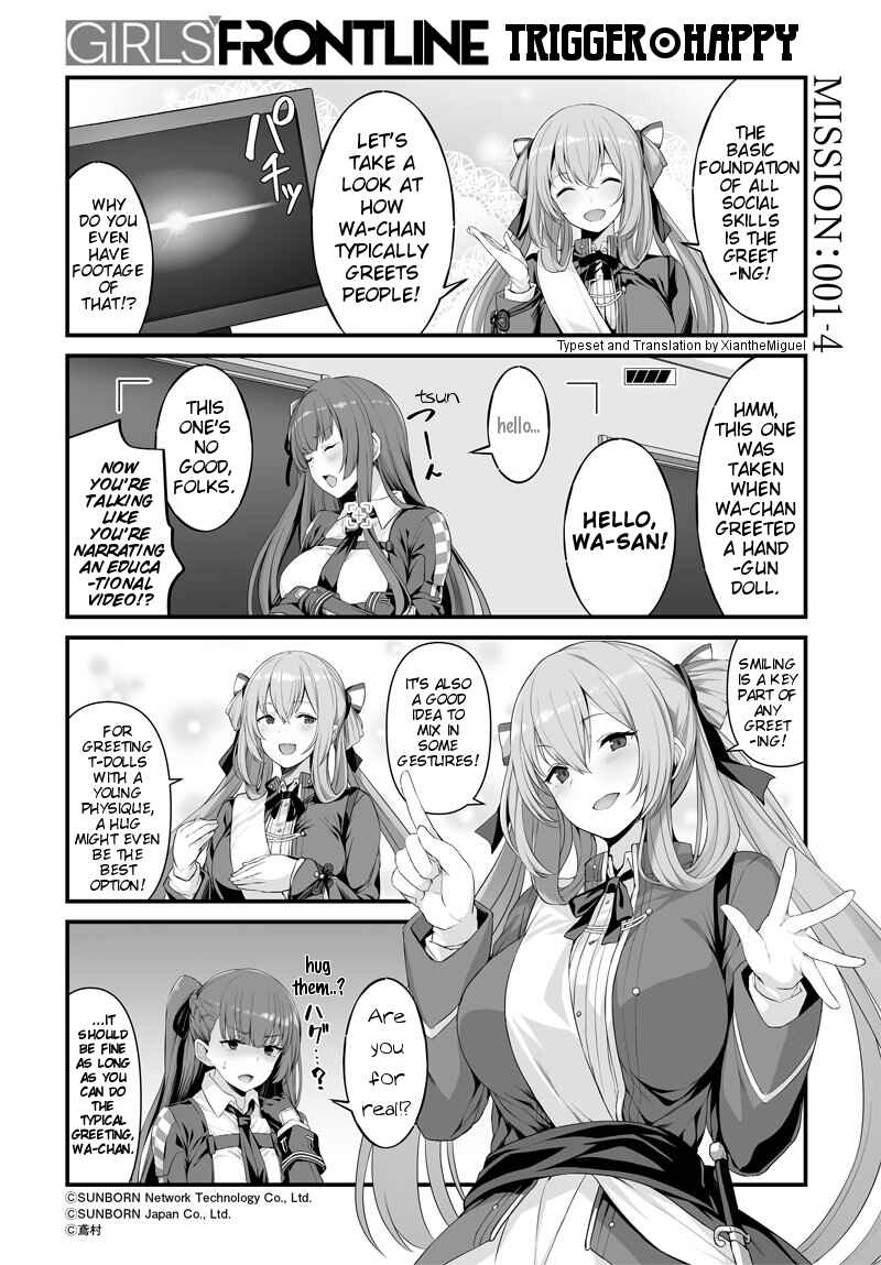 Page 5 Chapter 1 Girls Frontline Trigger Happy