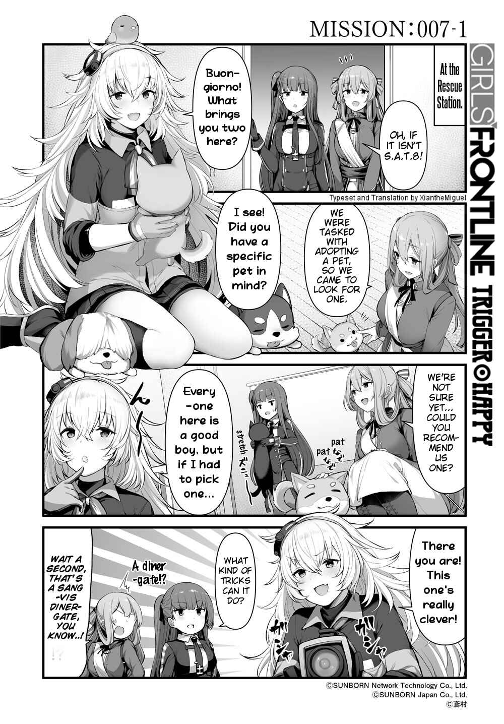 Page 1 Chapter 7 Girls Frontline Trigger Happy