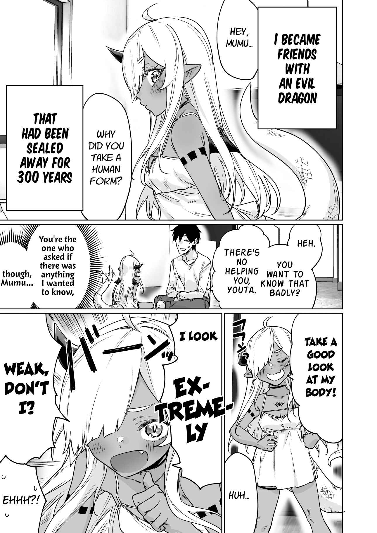 Page 1 Chapter 6 An Evil Dragon That Was Sealed Away for 300 Years Became My Friend (Pre-Serialization)