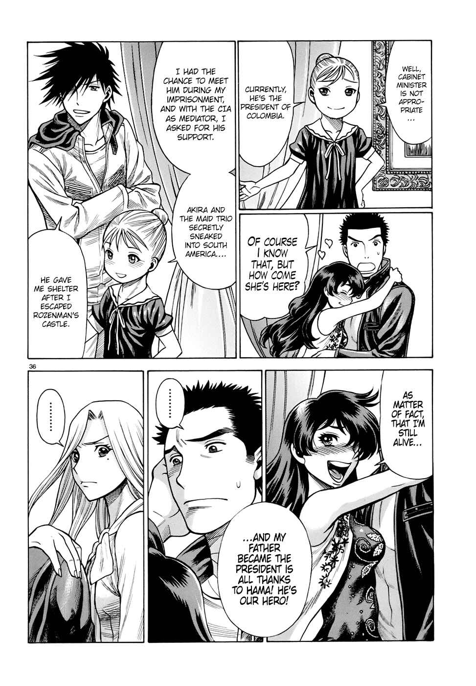Page 36 Chapter 6 Dance in the Vampire Bund - Sledge Hammer no Tsuioku