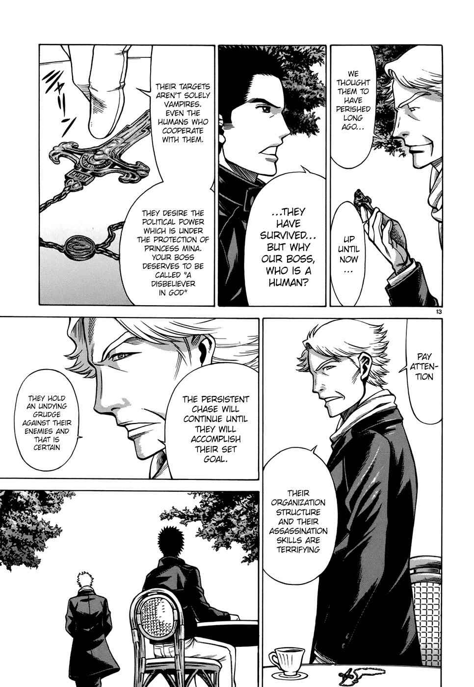 Page 13 Chapter 4 Dance in the Vampire Bund - Sledge Hammer no Tsuioku