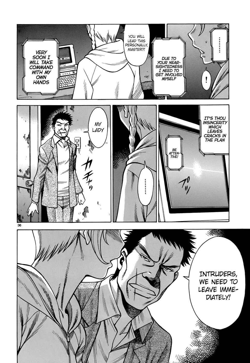 Page 36 Chapter 3 Dance in the Vampire Bund - Sledge Hammer no Tsuioku