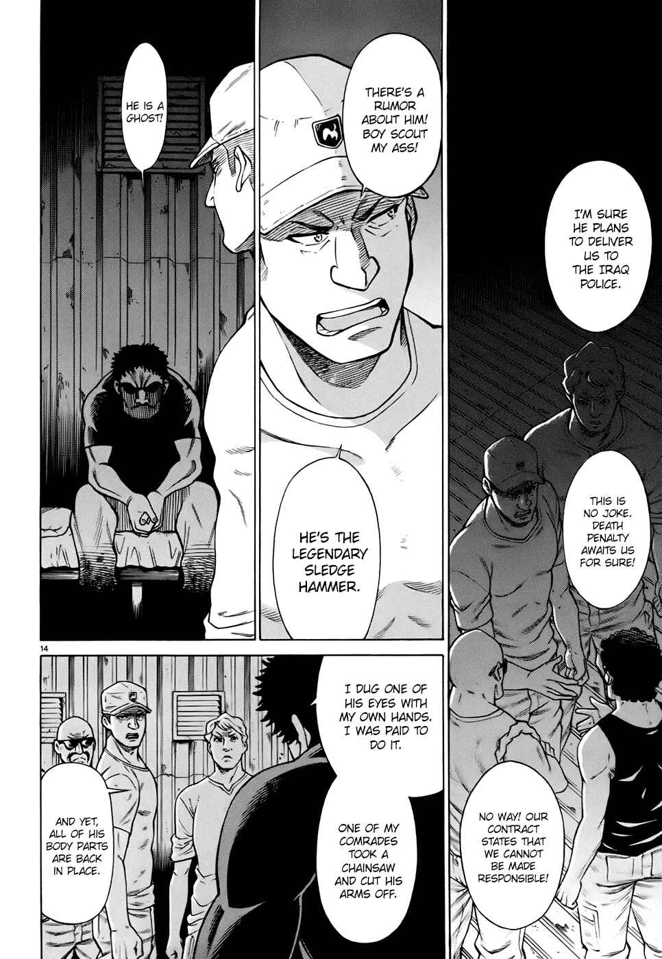 Page 14 Chapter 8 Dance in the Vampire Bund - Sledge Hammer no Tsuioku