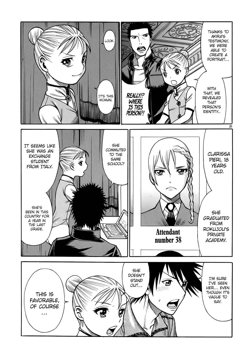 Page 21 Chapter 8 Dance in the Vampire Bund - Sledge Hammer no Tsuioku