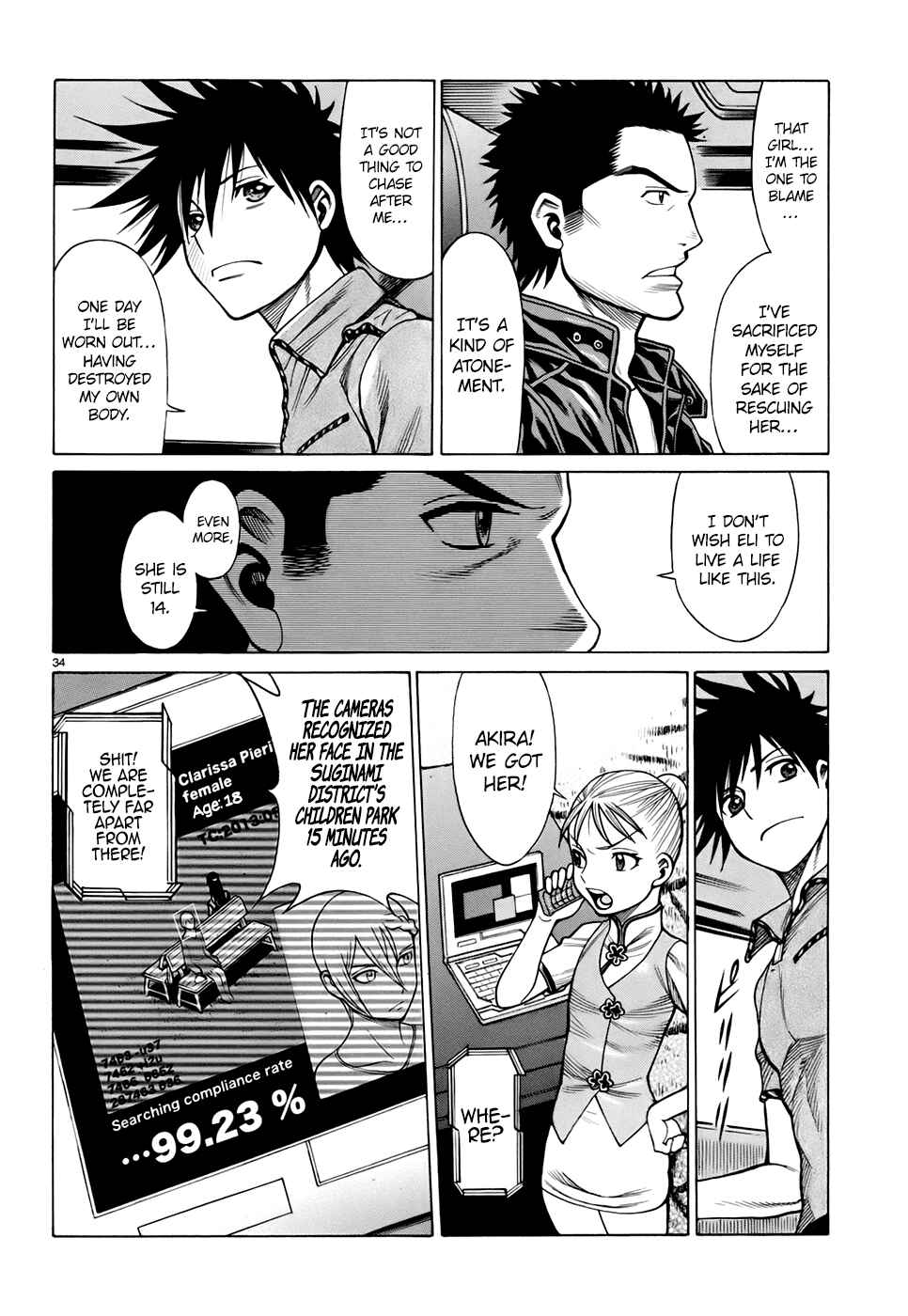 Page 34 Chapter 8 Dance in the Vampire Bund - Sledge Hammer no Tsuioku