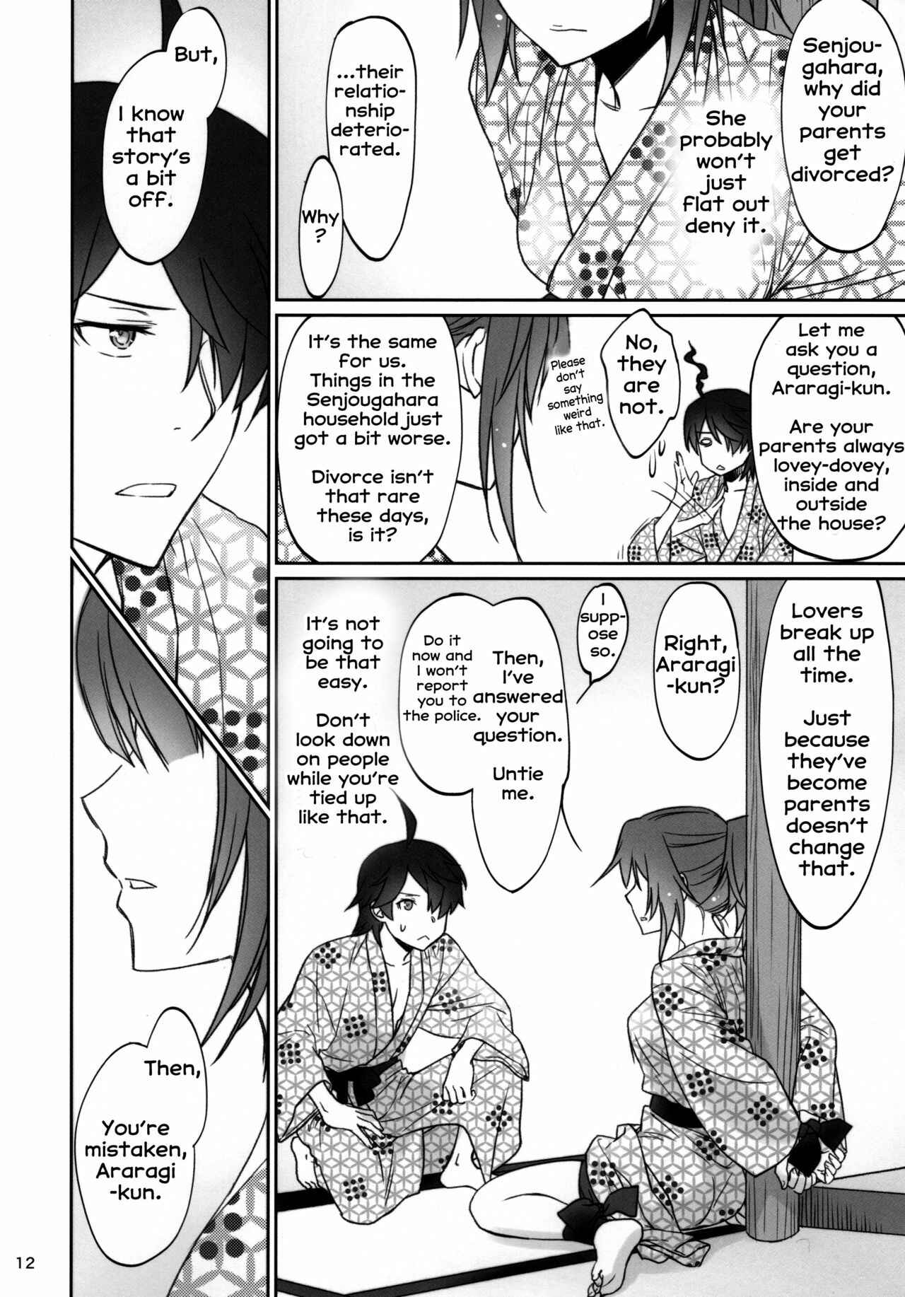 Page 11 Chapter 3 Bakemonogatari - Hitagi Family (Doujinshi)
