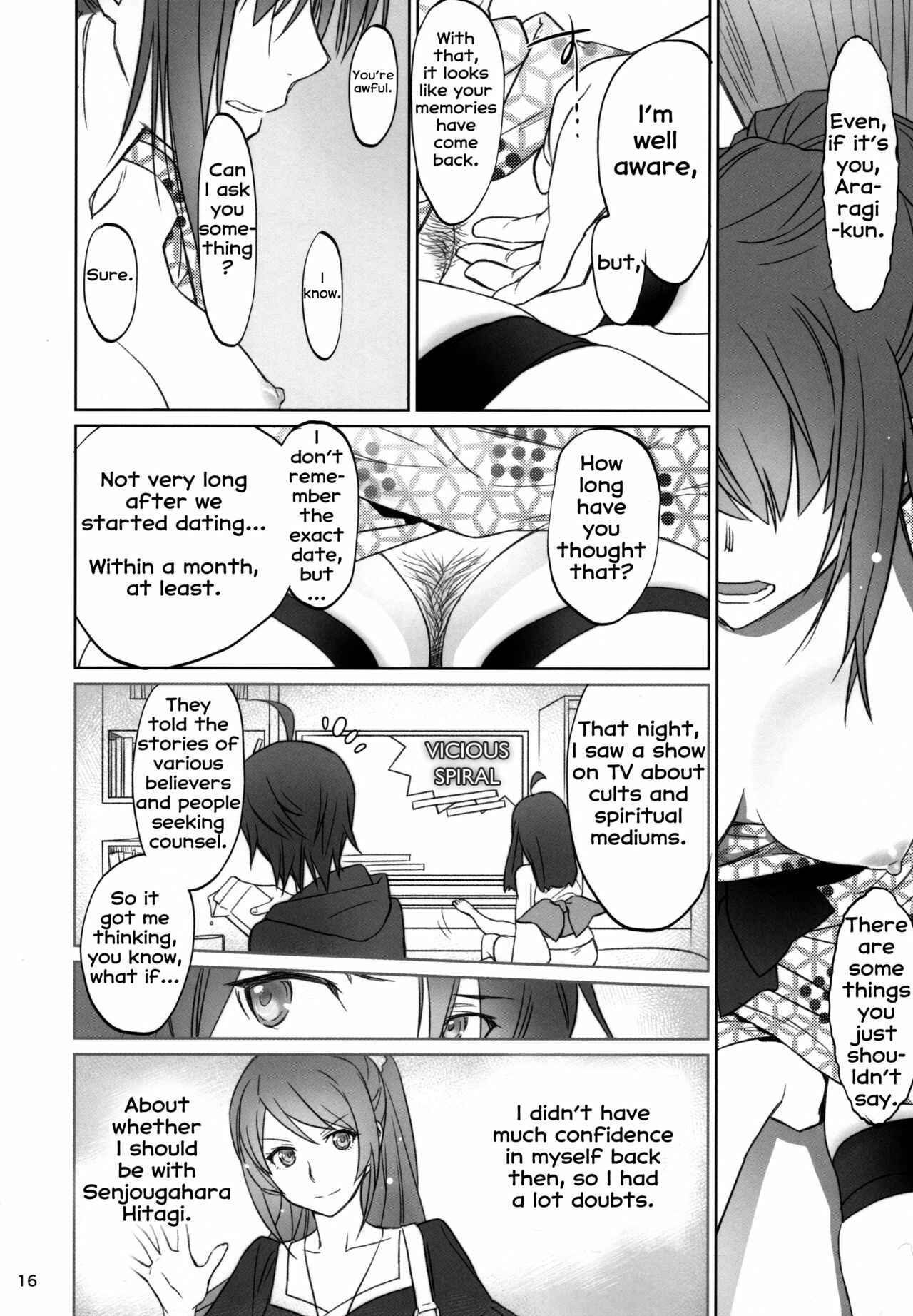 Page 15 Chapter 3 Bakemonogatari - Hitagi Family (Doujinshi)