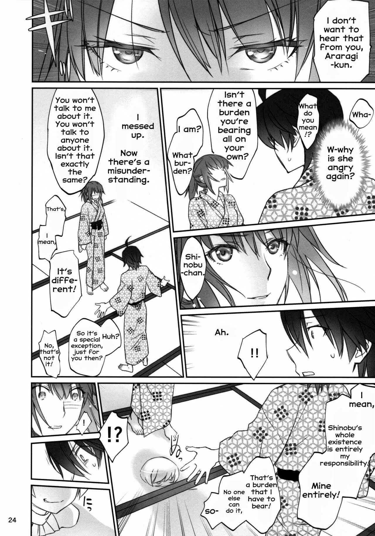 Page 23 Chapter 3 Bakemonogatari - Hitagi Family (Doujinshi)